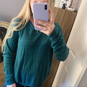 L.O.G.G. Teal long sleeve shirt